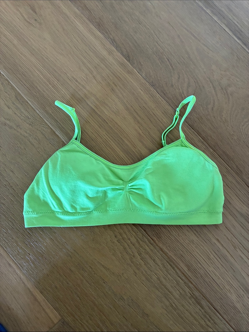 Fruit of the Loom Neon Green Girls' Stretch Bralette